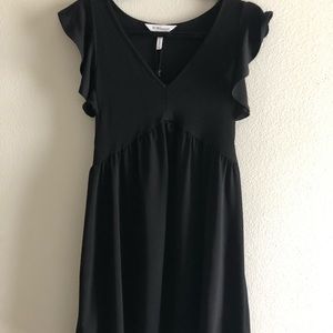 BCBG ruffle dress
